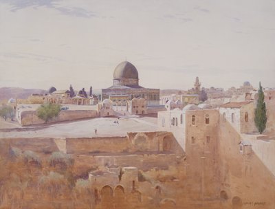 Dôme du Rocher, c.1905 - Stanley Inchbold