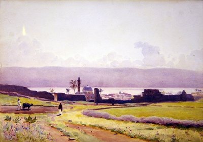 Dans les murs de Tibère, vers 1905 - Stanley Inchbold