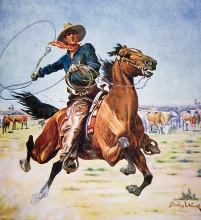 Cowboy du Texas - Stanley L. Wood