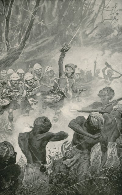 La charge des Highlands à la bataille d