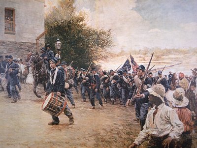 Le général Sherman marchant à travers la Géorgie, vers 1910 - Stanley Massey Arthurs