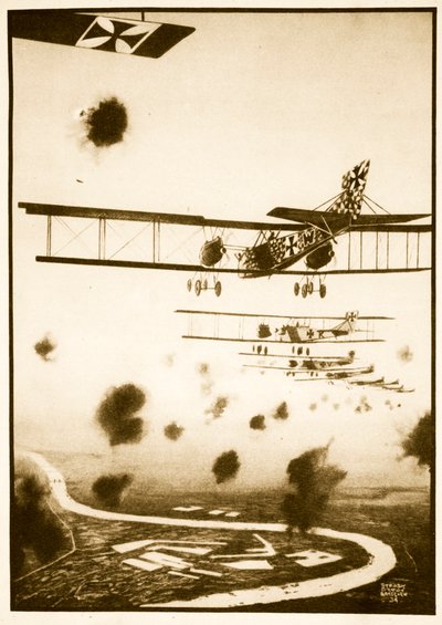 Raid de jour sur Londres, illustration de 