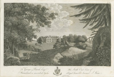 Hamstead Hall (gravure) - Stebbing Shaw