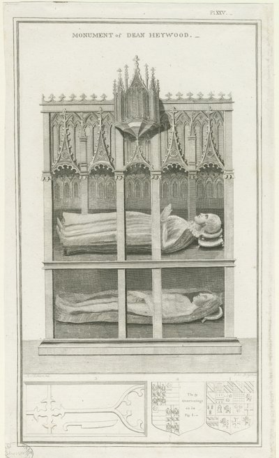 Cathédrale de Lichfield - Monument au Doyen Heywood - Stebbing Shaw