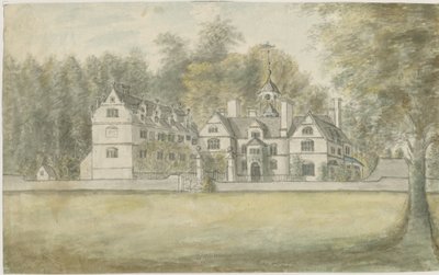 Norton Canes - Little Wyrley Hall : peinture à l