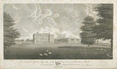 Shenstone Park - Hall : gravure, nd [fin du 18e siècle] - Stebbing Shaw