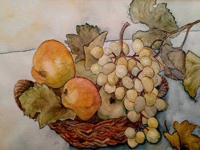 Panier de fruits - Steegs Art Karin