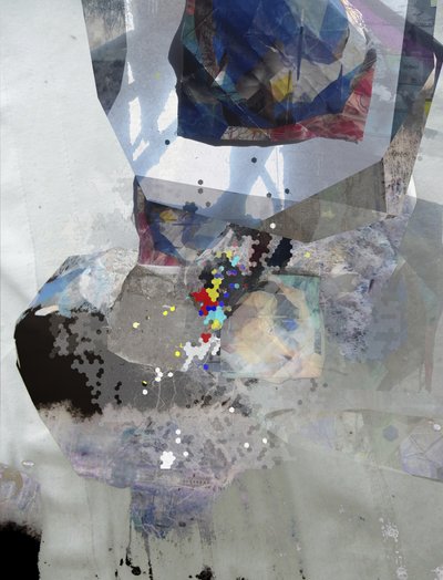 Collage abstrait moderne - Stefan Fransson