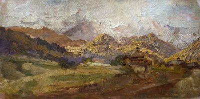 Mont Spluga, par Stefano Bersani (1872-1914) - Stefano Bersani