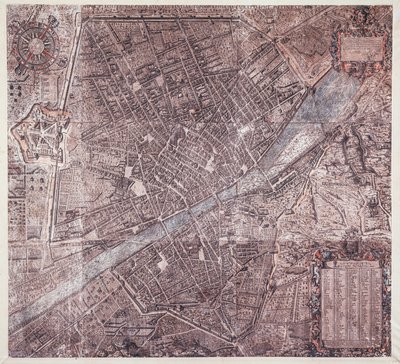Carte de Florence - Stefano Buonsignori