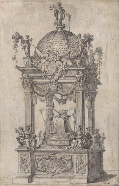 Le catafalque de Philippe IV d