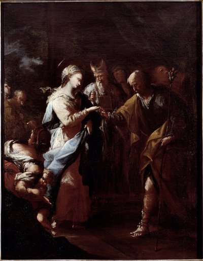 Le Mariage de la Vierge - Stefano Magnasco