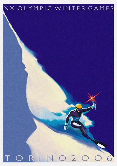 Affiche officielle des XX Jeux Olympiques d
