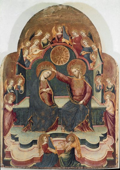 Le Couronnement de la Vierge - Stefano Veneziano
