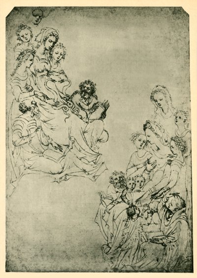 Allégorie des arts libéraux : Logique et Grammaire, début du 15ème siècle, 1943 - Stefano da Verona