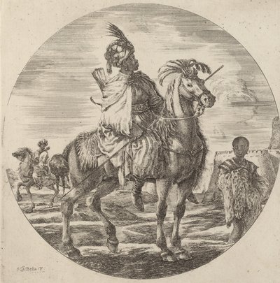Un cavalier noir - Stefano della Bella