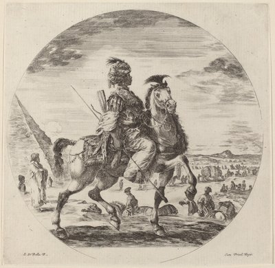 Un cavalier noir - Stefano della Bella