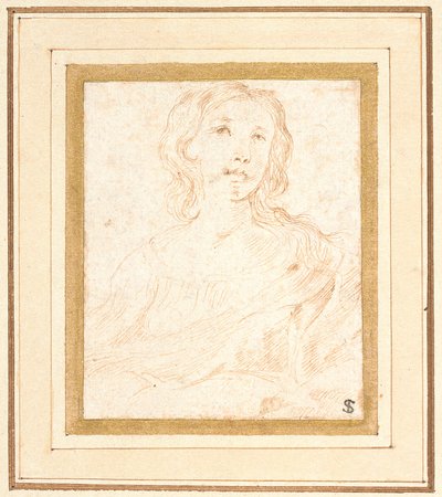 Jeune femme, mi-longueur - Stefano della Bella