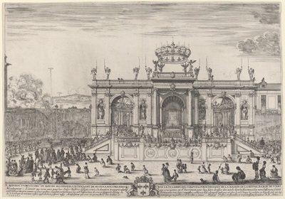 Autel pour la Fête-Dieu, probablement 1648 - Stefano della Bella