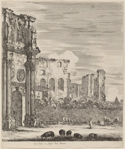 Arc de Constantin, 1656 - Stefano della Bella