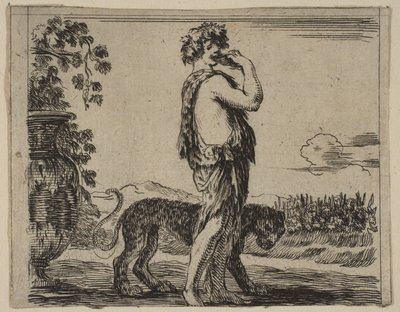 Bacchus, du Jeu de la Mythologie - Stefano della Bella