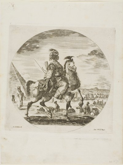 Cavalier noir - Stefano della Bella