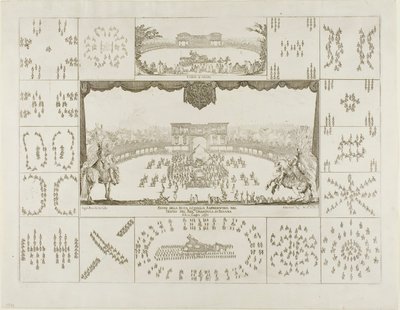 Carrousel pour Ferdinand II, duc de Toscane - Stefano della Bella