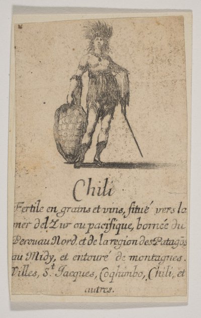 Chili, du Jeu de la Géographie - Stefano della Bella