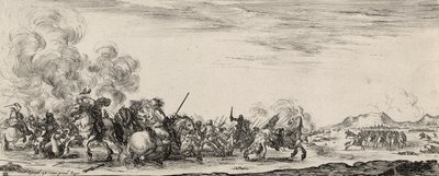 Choc de cavalerie - Stefano della Bella
