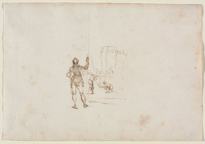 Détail du Martyre de saint Jean l