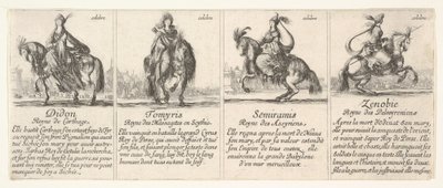 Didon, Tomyris, Sémiramis et Zénobie, du 
