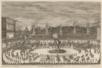 Entrée du Prince de Toscane - Stefano della Bella
