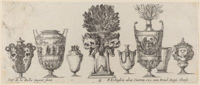 Vases fantastiques, probablement 1646 - Stefano della Bella