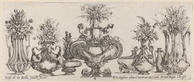 Vases fantastiques, probablement 1646 - Stefano della Bella
