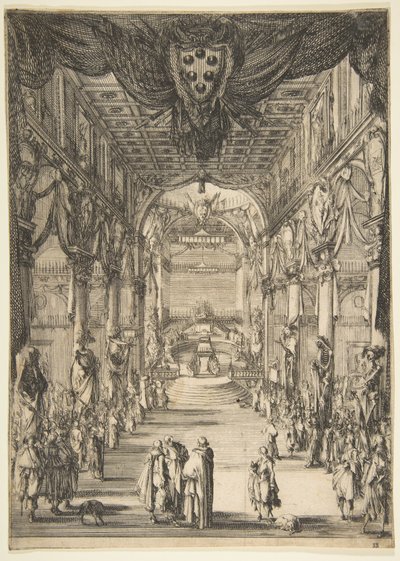 Funérailles de Francesco de Medici - Stefano della Bella