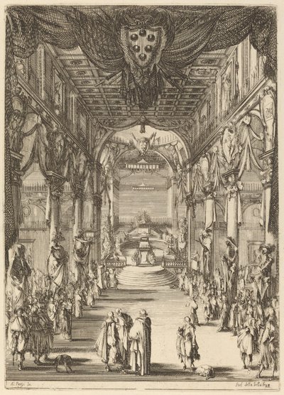 Funérailles du prince Francesco de Medici - Stefano della Bella