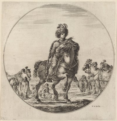 Cavalier hongrois - Stefano della Bella