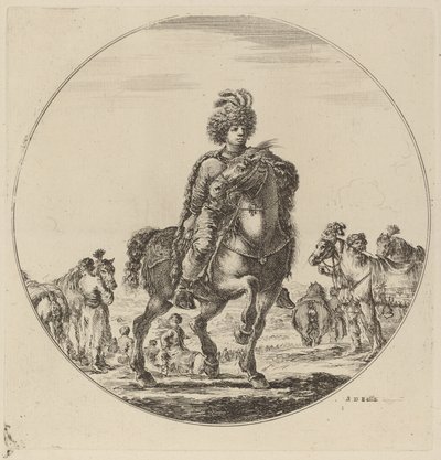 Cavalier hongrois - Stefano della Bella
