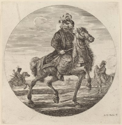 Cavalier hongrois - Stefano della Bella
