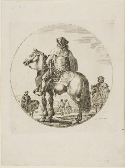 Cavalier hongrois - Stefano della Bella