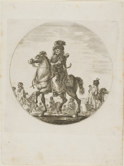 Cavalier hongrois - Stefano della Bella