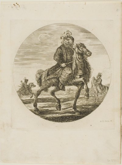 Cavalier hongrois - Stefano della Bella
