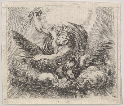 Jupiter, du Jeu de la Mythologie, 1644 - Stefano della Bella