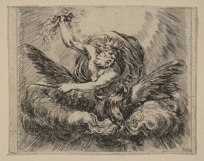 Jupiter, du Jeu de la Mythologie - Stefano della Bella