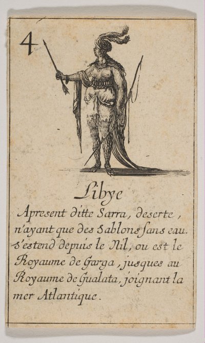 Libye, 1644 - Stefano della Bella