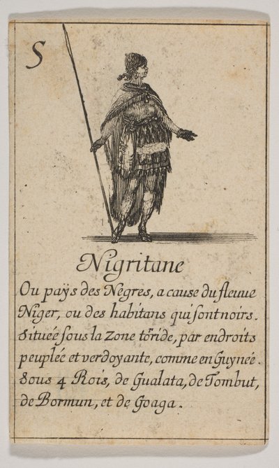 Nigritane, 1644 - Stefano della Bella