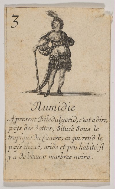 Numidie, 1644 - Stefano della Bella