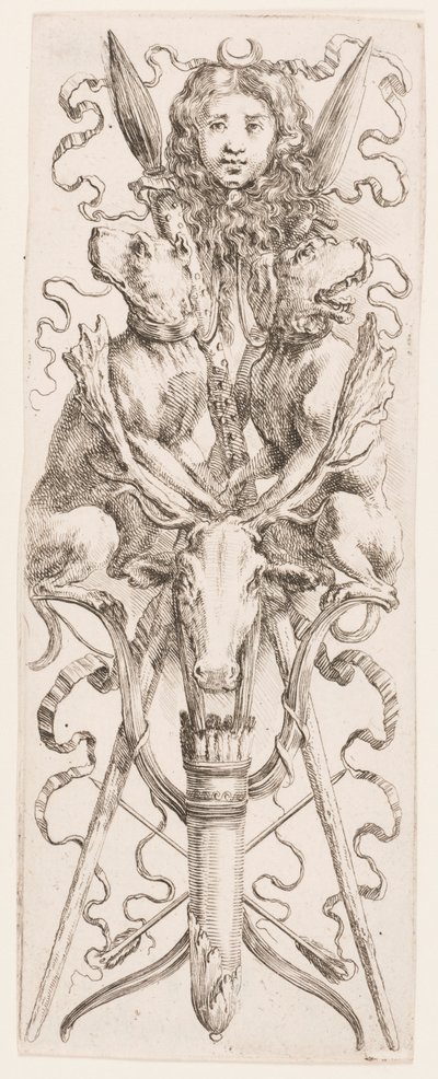 Ornamenti o Grottesche (Ornement grotesque) - Stefano della Bella