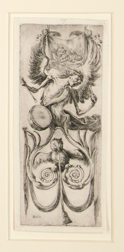 Ornamenti o grottesche, ensemble de douze - Stefano della Bella
