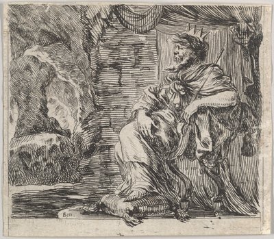 Pluton, du Jeu de la Mythologie - Stefano della Bella